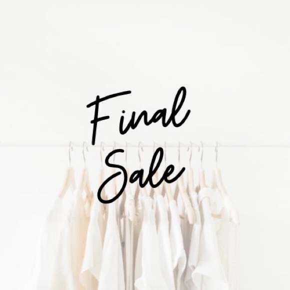 Tops - “Final‎ Sale” Deal! Closet Clean Out! 🌿